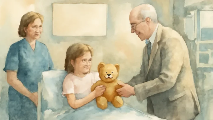 250,000th Teddy Bear Given to Yorkshire Children in Hospital