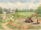 Construction Begins on New Sports Hub in Calverley
