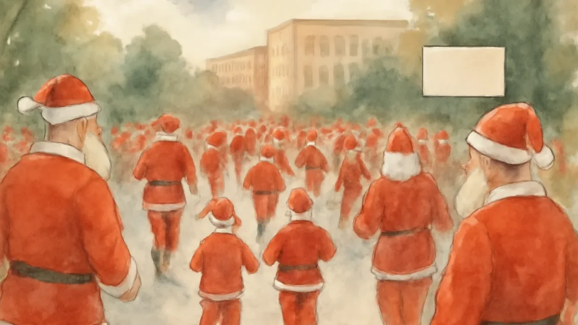 Leeds Santa Dash Scheduled for December 2025 Leeds Santa Dash Scheduled for December 2025
