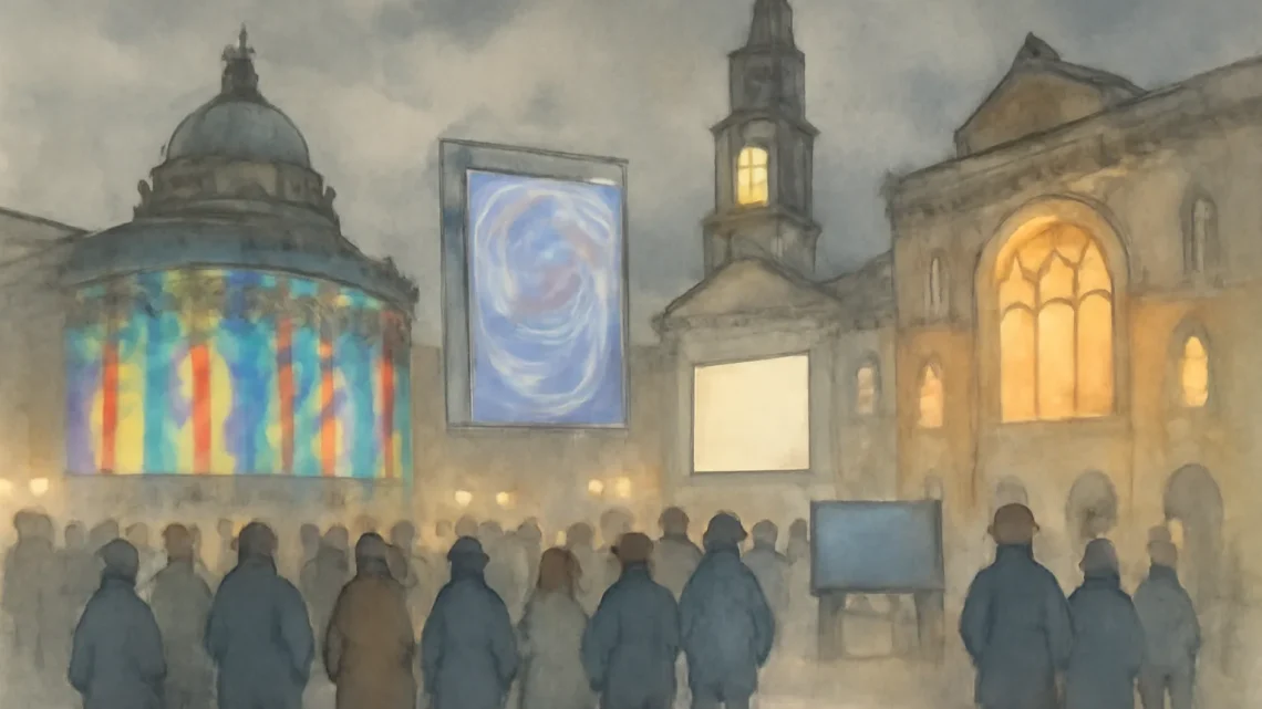 Thousands Attend Light Night Leeds Cultural Event Thousands Attend Light Night Leeds Cultural Event