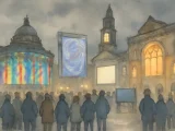 Thousands Attend Light Night Leeds Cultural Event