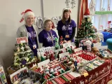 Volunteers at Forget Me Not Childrens Hospices Christmas Fayre