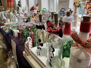 festive gifts at Forget Me Not childrens hospices Christmas Fayre