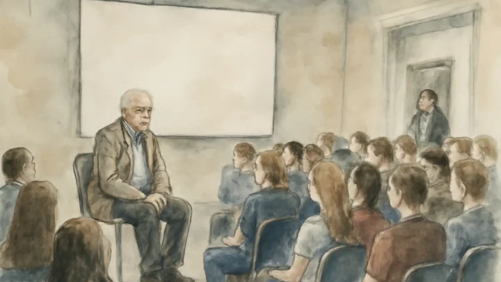 Holocaust Survivor Shares Testimony with Leeds Students