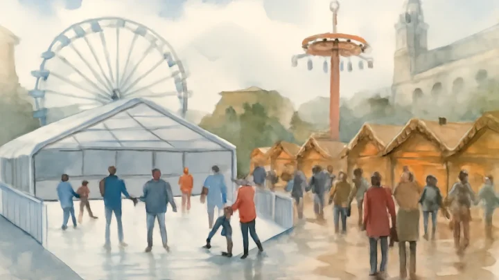 Ice Cube Ice Rink Returns to Leeds City Centre