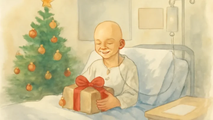 Leeds Child Spends Christmas in Hospital During Treatment