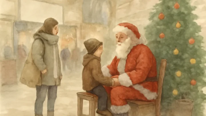 Santa Claus Visits Leeds with Festive Events Across the City