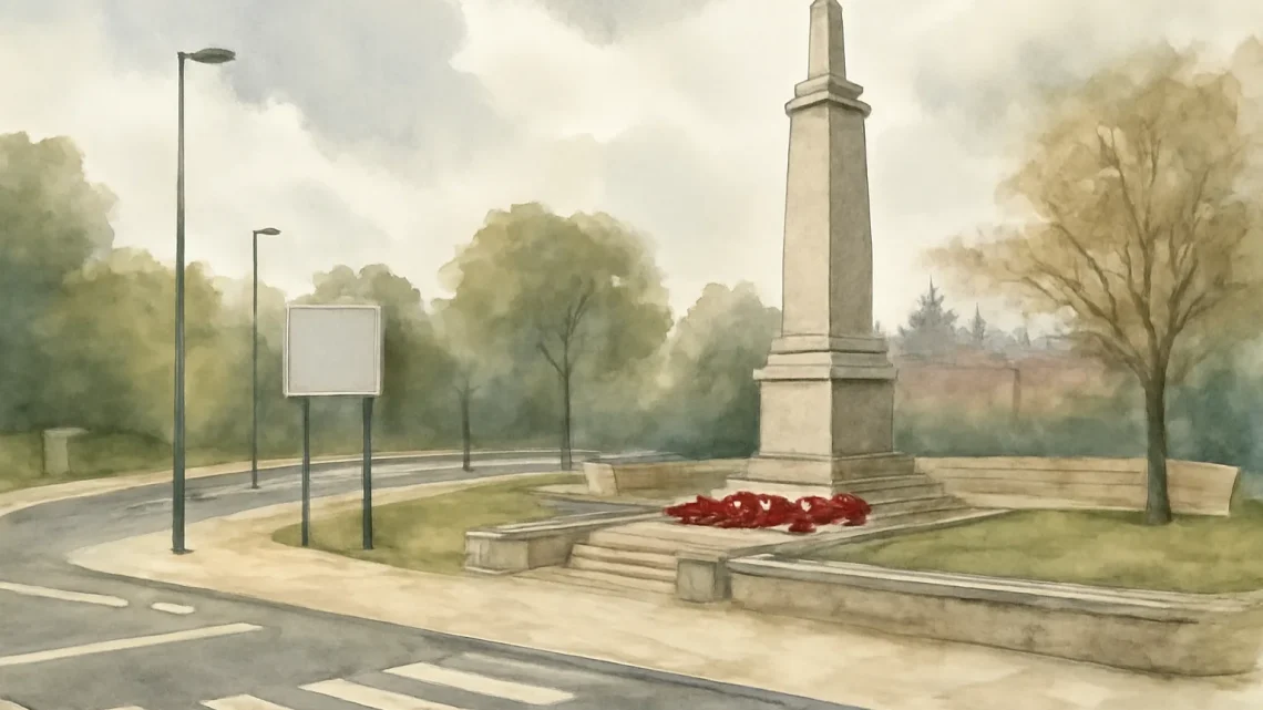 Works Completed Around Headingley War Memorial for Remembrance Sunday