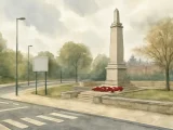 Works Completed Around Headingley War Memorial for Remembrance Sunday