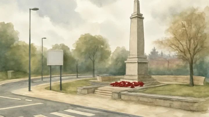 Works Completed Around Headingley War Memorial for Remembrance Sunday