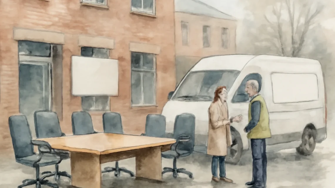 Boardroom Table and Chairs Offered to Local Charities