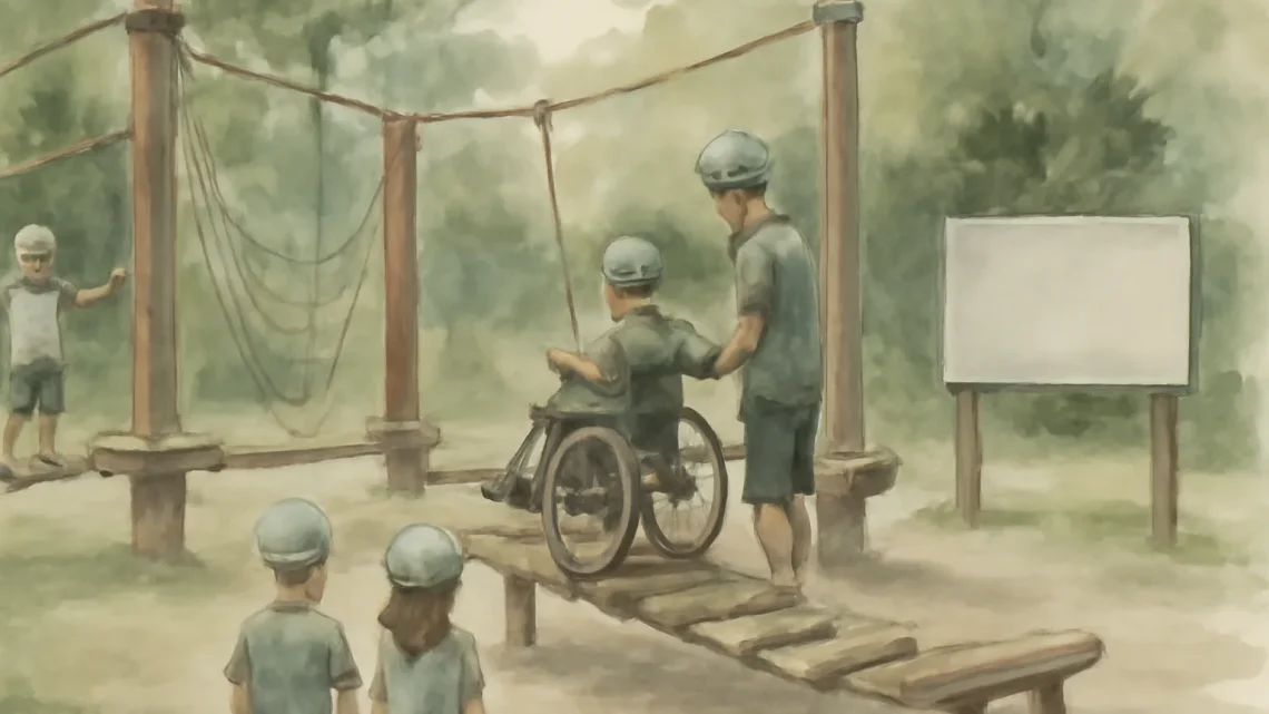 Low Ropes Course Refurbished at Leeds Children’s Charity