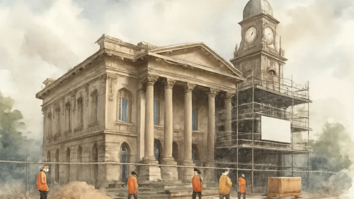£5 Million Refurbishment of Morley Town Hall Progresses