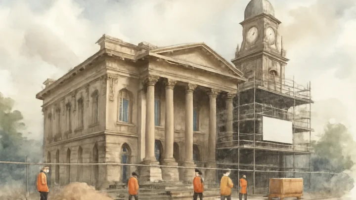£5 Million Refurbishment of Morley Town Hall Progresses