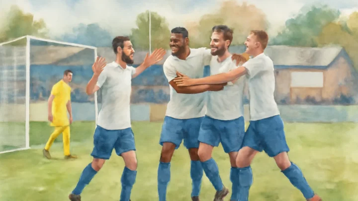 Guiseley Secure Convincing 4-0 Win Over Warrington Town