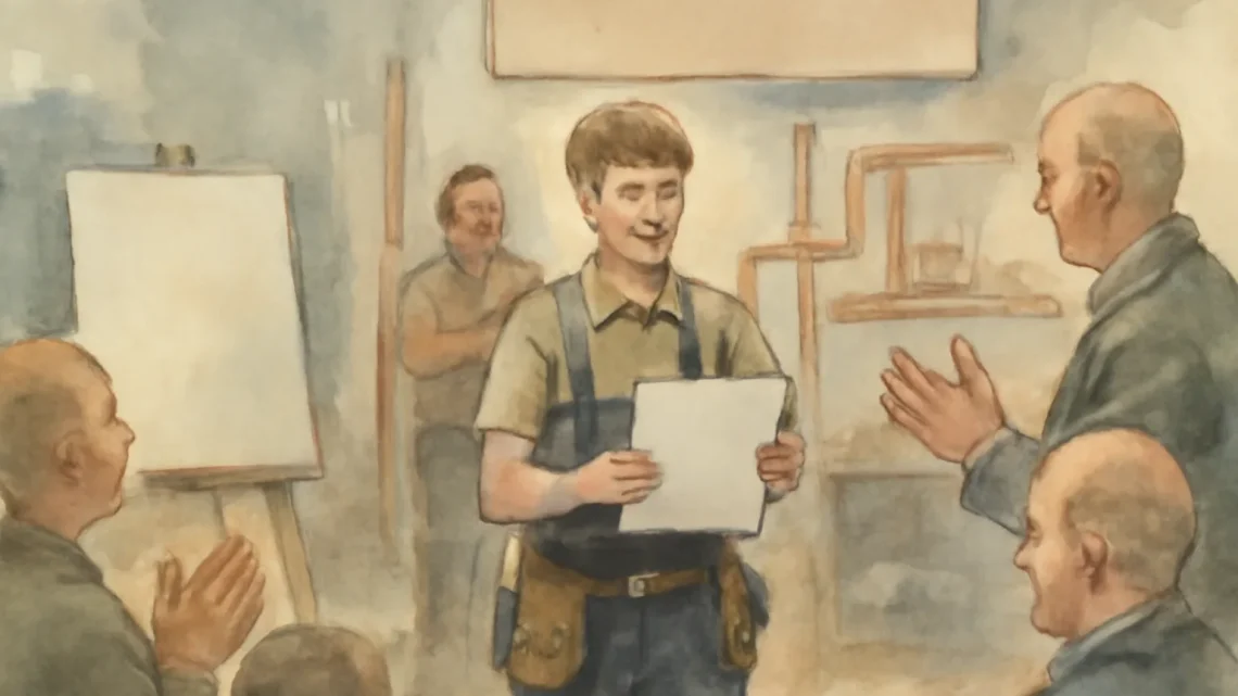 LCB Student Wins Regional Plumbing Award