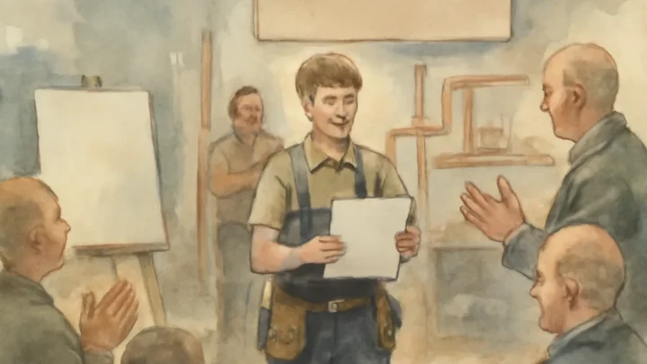 LCB Student Wins Regional Plumbing Award