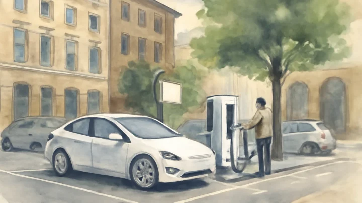 Leeds Installs First On-Street Electric Vehicle Charge Point