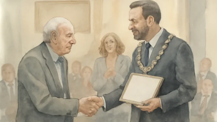 Leeds Award Presented to Longstanding Irish Community Leader