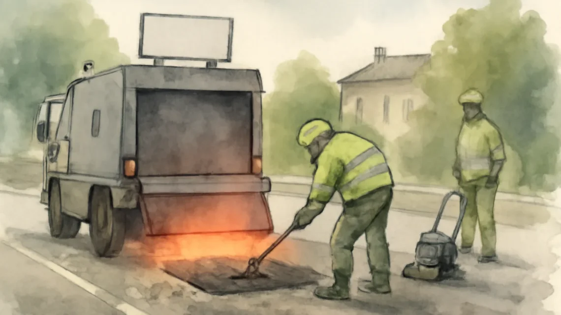 Leeds Trials New Thermal Pothole Repair System