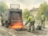 Leeds Trials New Thermal Pothole Repair System