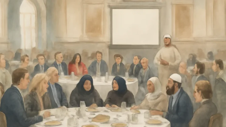 Lord Mayor Hosts Civic Hall Iftar Meal