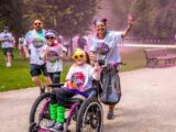 “Forget Me Not has always been there for me” – Hollie Shaw rallies fun-runners for Forget Me Not Colour Run