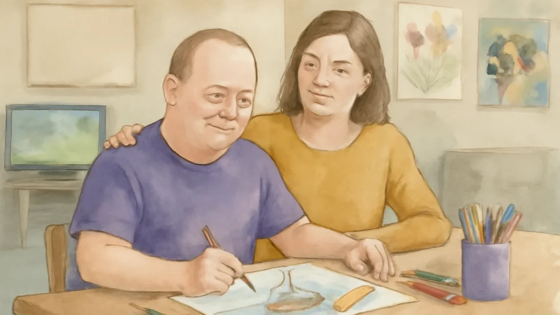 Local Man Shares His Story Through Art and Community