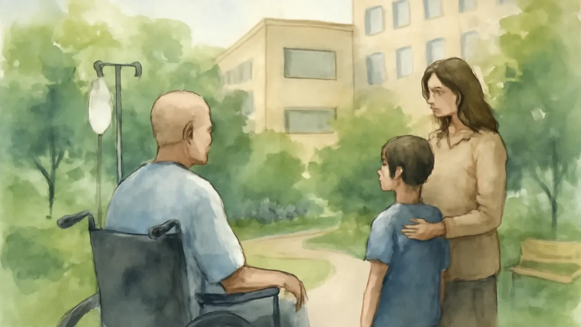 Outdoor Space Provides Comfort for Patient and Family