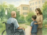 Outdoor Space Provides Comfort for Patient and Family