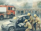 Public Services Students Participate in Road Safety Event