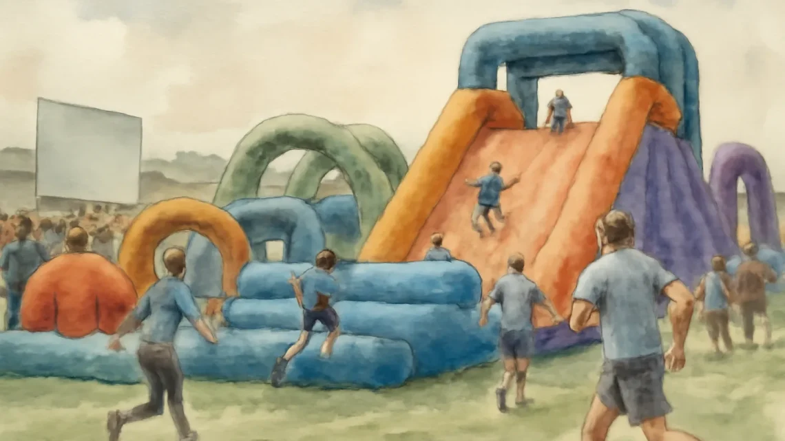 Inflatable 5k Obstacle Course Event Scheduled in York