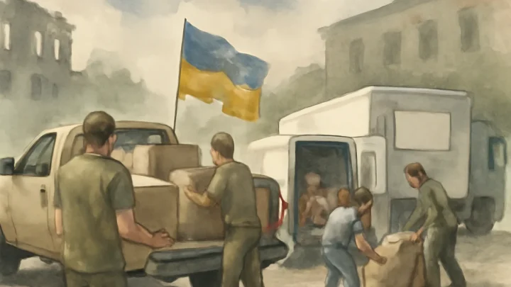 Leeds Volunteers Deliver Aid and Vehicle to Ukraine Front Line