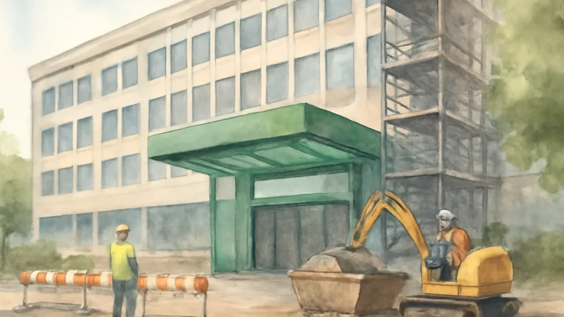 Major Facelift Underway at Leeds College of Building