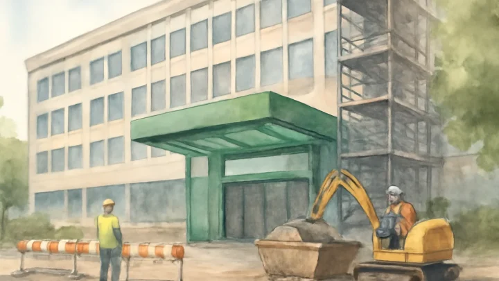 Major Facelift Underway at Leeds College of Building