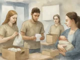 Students Create Emergency Baby Packs for New Mothers