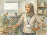 Fatimah’s Progression from Volunteer to Assistant Shop Manager