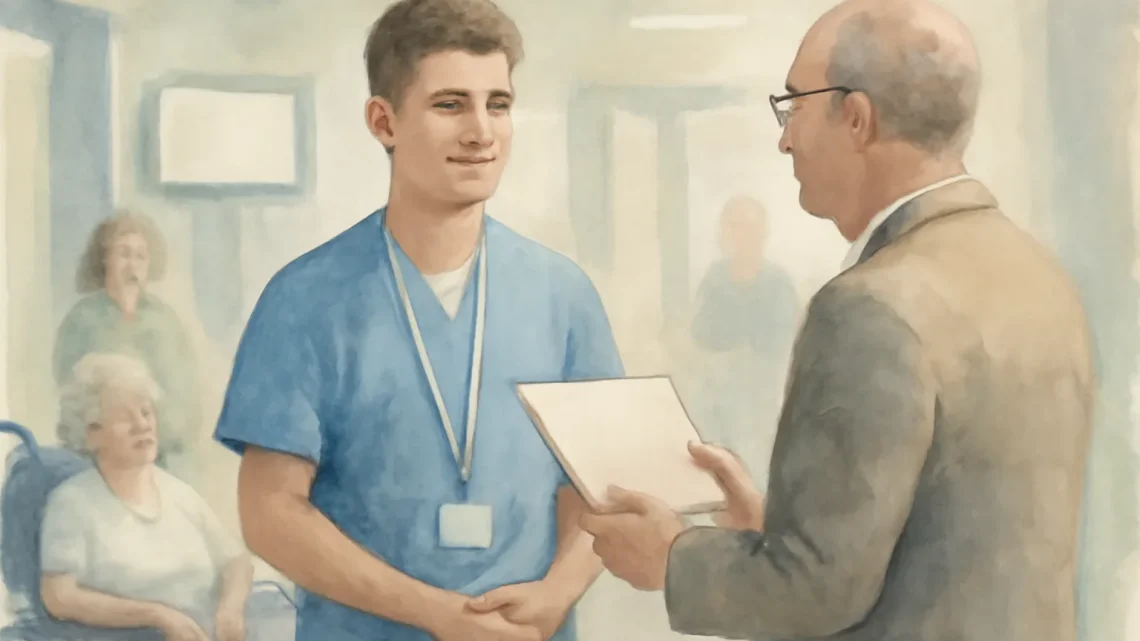 Local Apprentice Wins National Healthcare Award