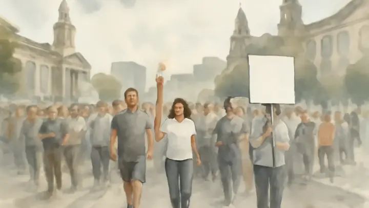 Baton of Hope Tour Passes Through Leeds on Suicide Prevention Day