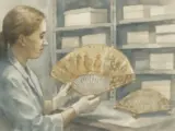 Leeds Conserves Historic Collection of Antique Fans