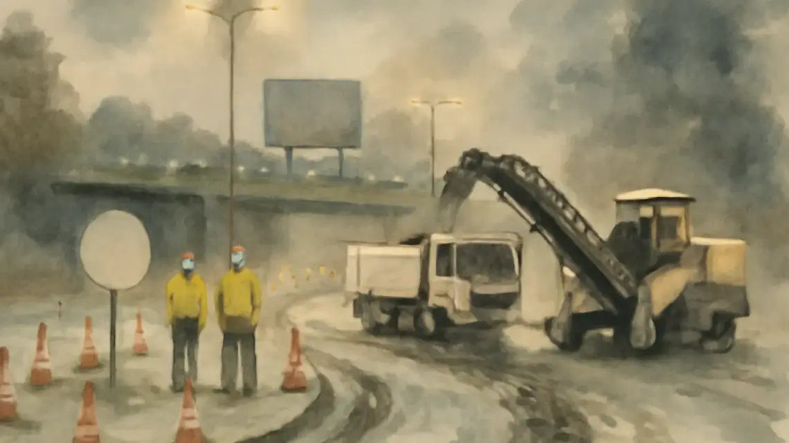 Final Surfacing Advances Dawsons Corner Improvement Scheme