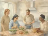 Local Support Aids Mental Health Through Cooking Project