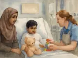 Support from Play Team Key in Young Patient’s Hospital Journey