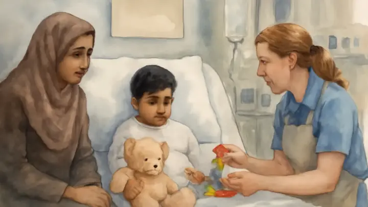 Support from Play Team Key in Young Patient’s Hospital Journey